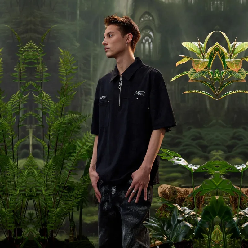 GRKC Polo Shirts Unisex Black-5