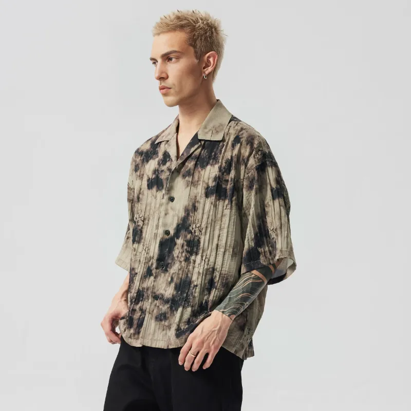 XINYINSU Short Sleeved Shirt Unisex Green-3