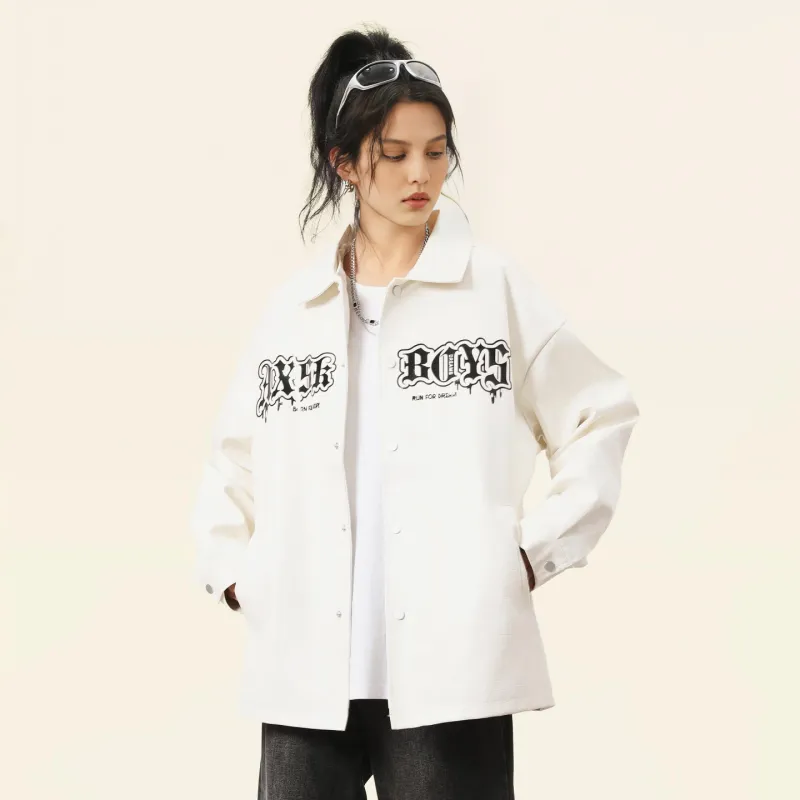 A.X.S.K Leather Jackets Unisex-16