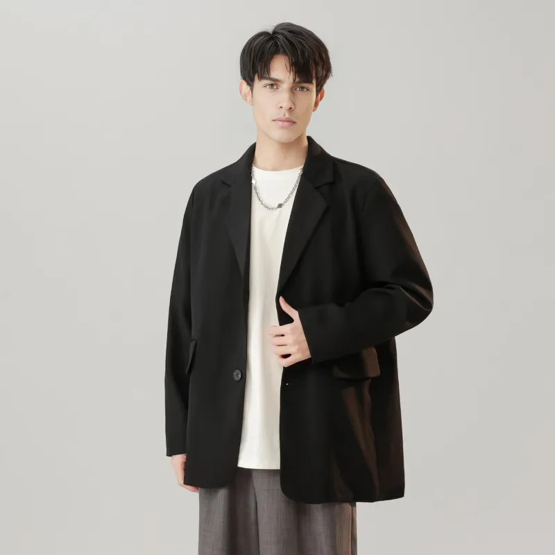 GSUE Business Suits Unisex Black-10