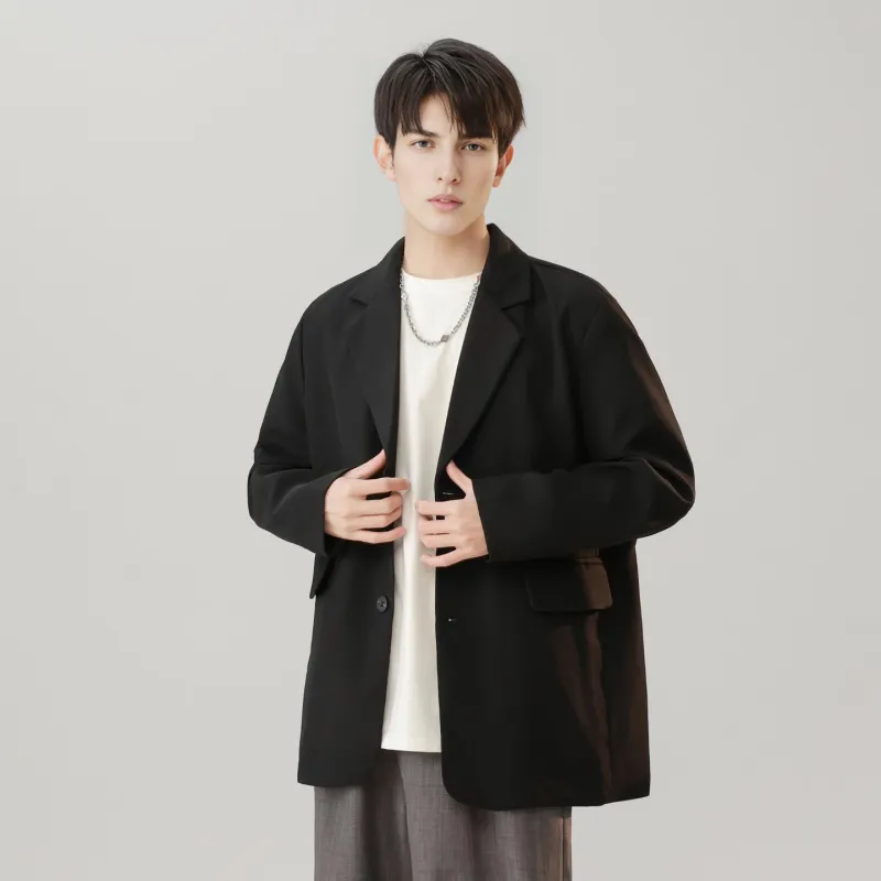 GSUE Business Suits Unisex Black-11