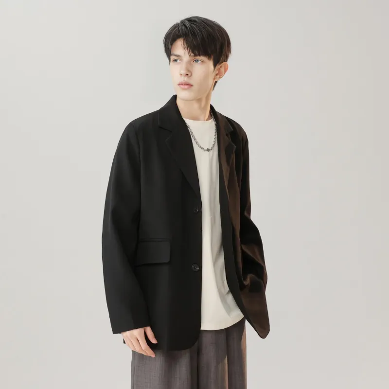 GSUE Business Suits Unisex Black-12