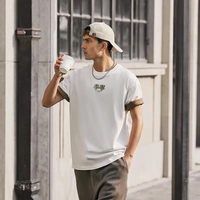 LiNing Sports Life Collection T Shirt Unisex Ivory-3