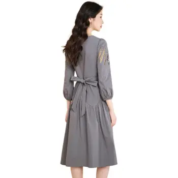 Mylan Long Sleeved Dress Women's Gray