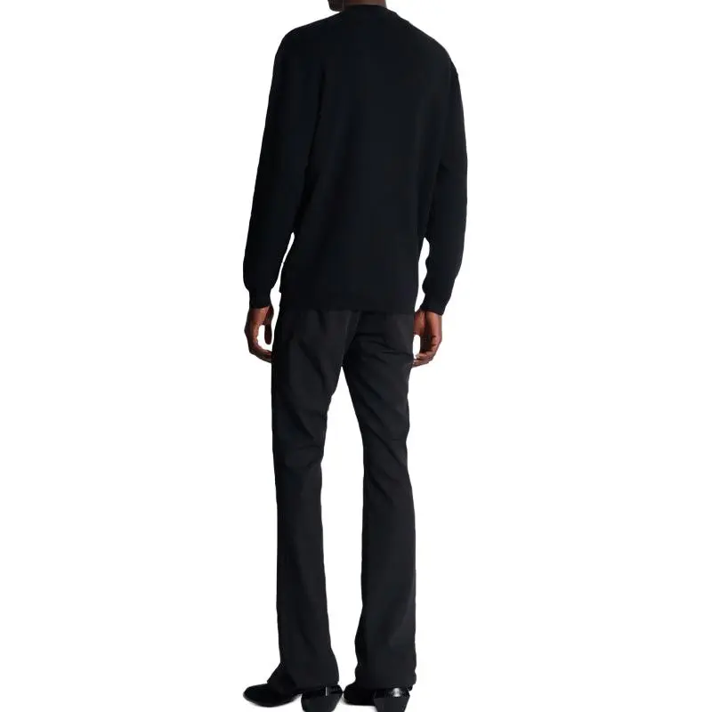 BALMAIN Embroidered Patch Knitted Cardigan-2