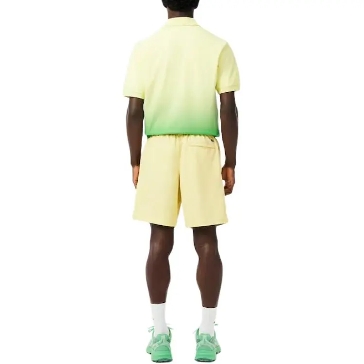 LACOSTE Logo print Swim Trunks-3