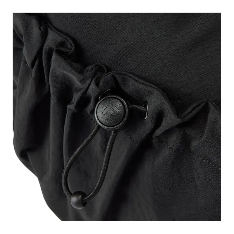 FILA FUSION Fabric Shoulder Bag Unisex Pitch Black-5