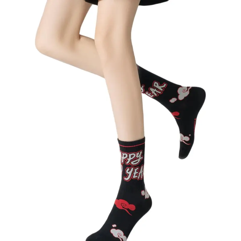 Gentle Welcome Mid Calf Socks Women's 5 Pack-1