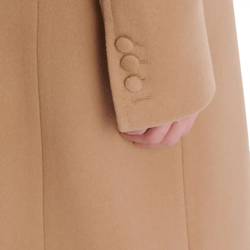 BALMAIN Buttoned Long Coat-7