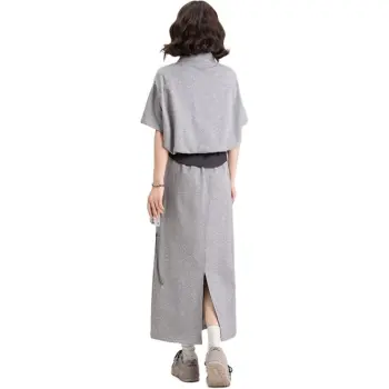 FAWENXIANGZI Two Piece Skirt Sets Women's