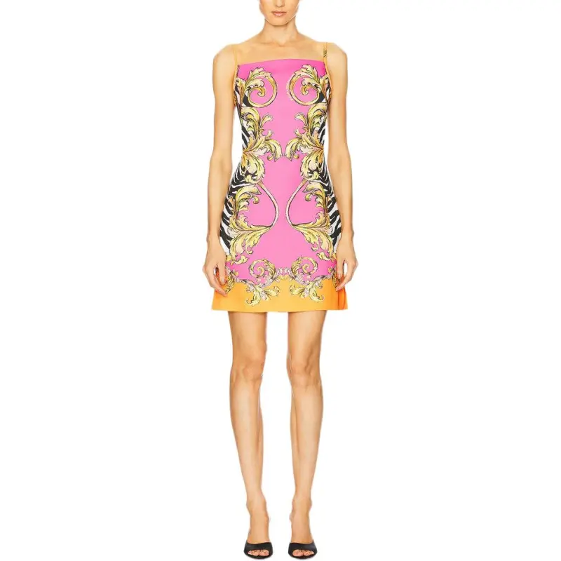VERSACE JEANS COUTURE Outline Barocco Mini Dress-2