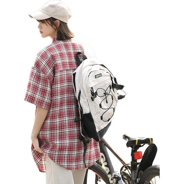 Ordifen Shirts Women's Red Plaid-1