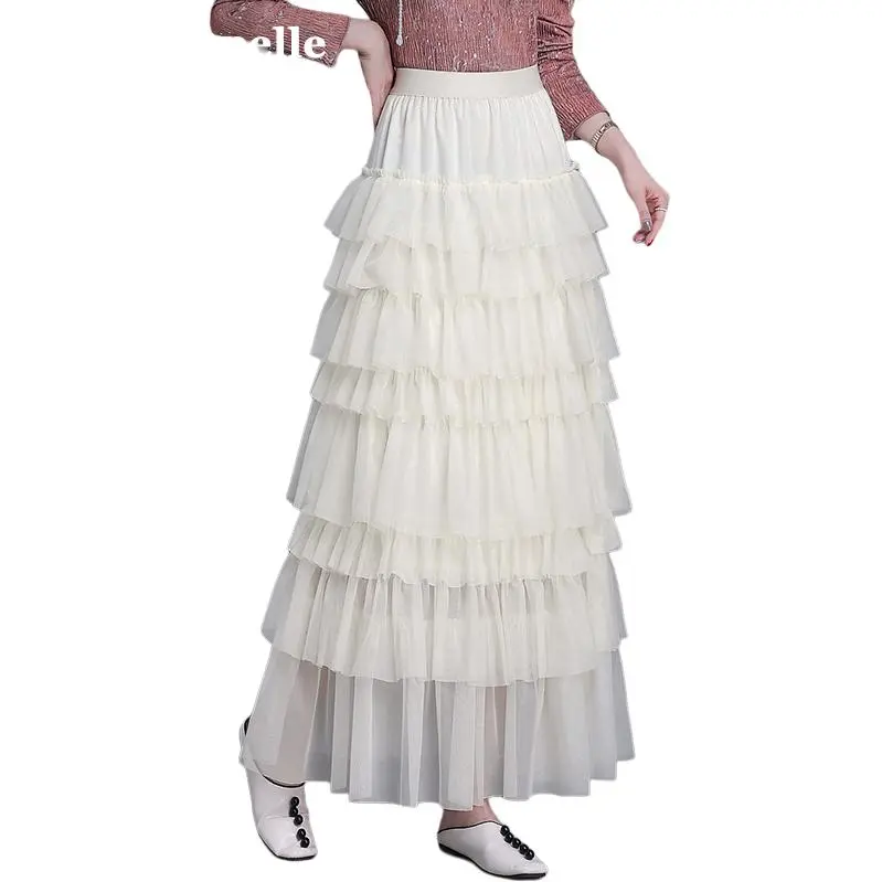 La Chapelle Casual Long Skirt Women's-1