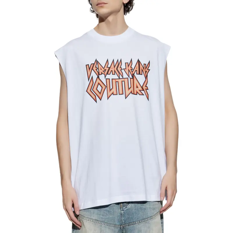 VERSACE JEANS COUTURE Graphic Logo T Shirt-1