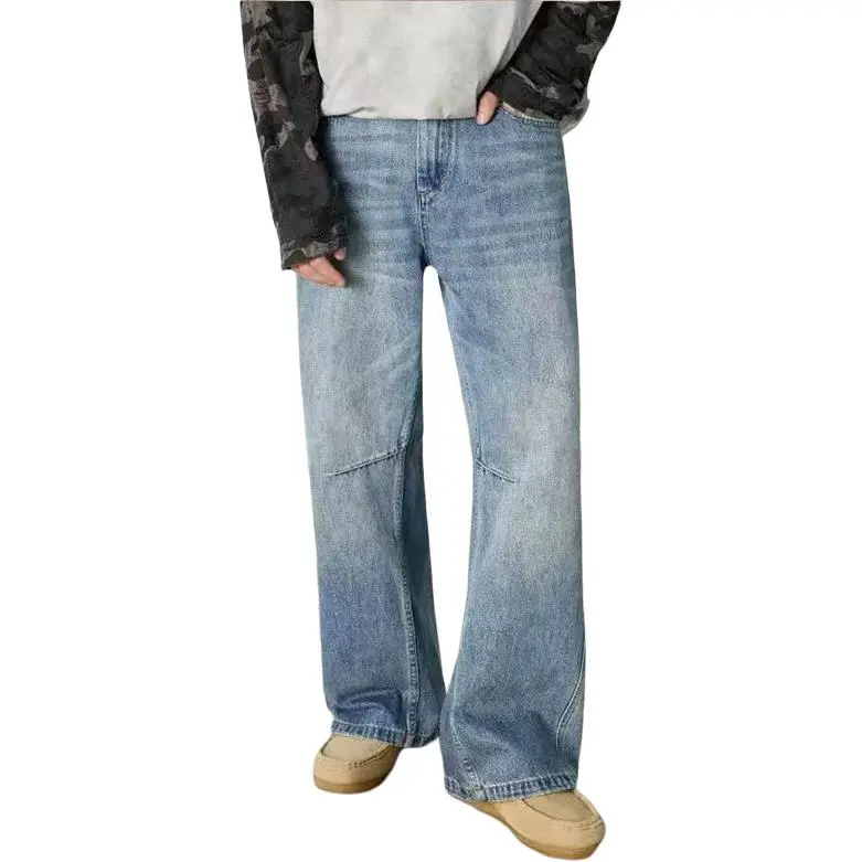 PAINT STAIN Jeans Unisex Blue-3