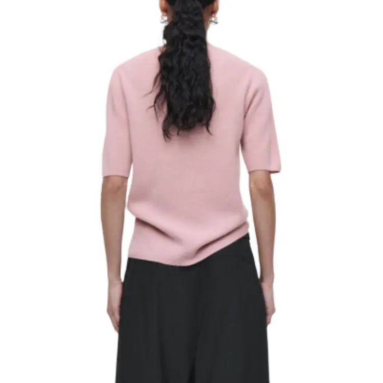 COS T Shirts Women's Pink-2