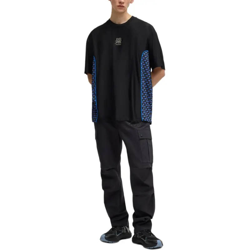 HUGO BOSS X Rb Logo print T shirt-1