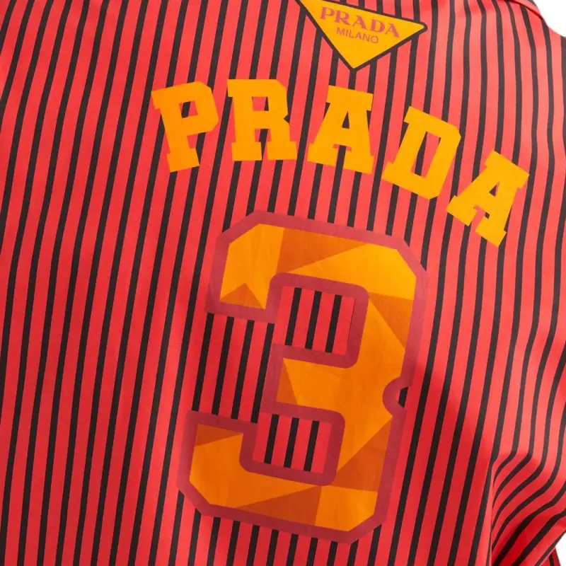 PRADA Shirts Men Red-4