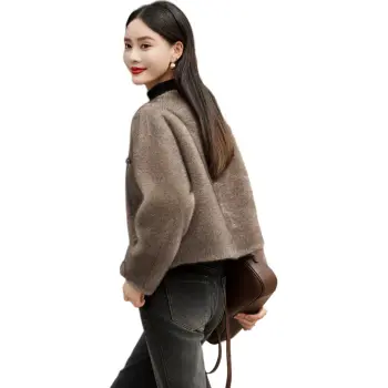 Hang Yi Court Velvet feel Coat Women's