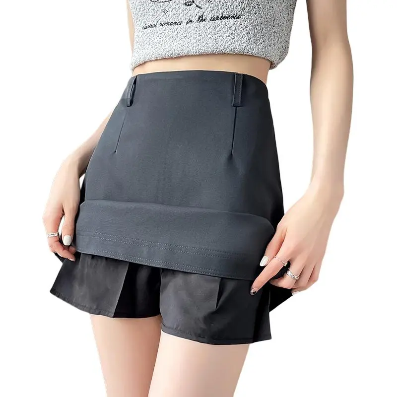 Mu Xiao Xin Casual Short Skirts Women's-1