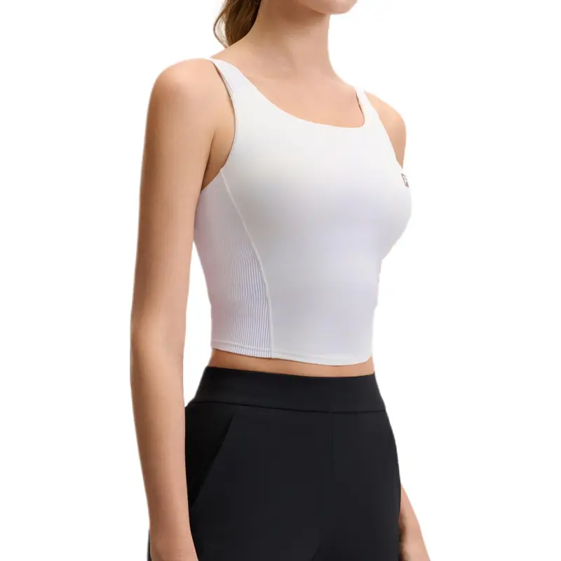 FILA Fitness Tank Tops Women's Jade White-3