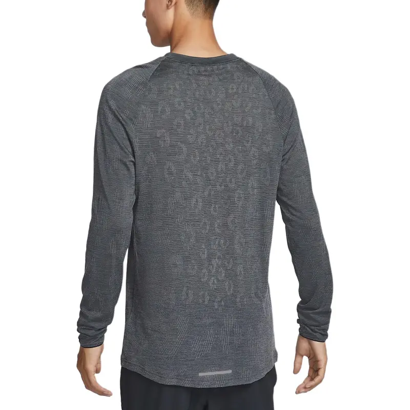Nike THERMA FIT ADV Running Division T Shirt Men's Black/Iron Gray-1