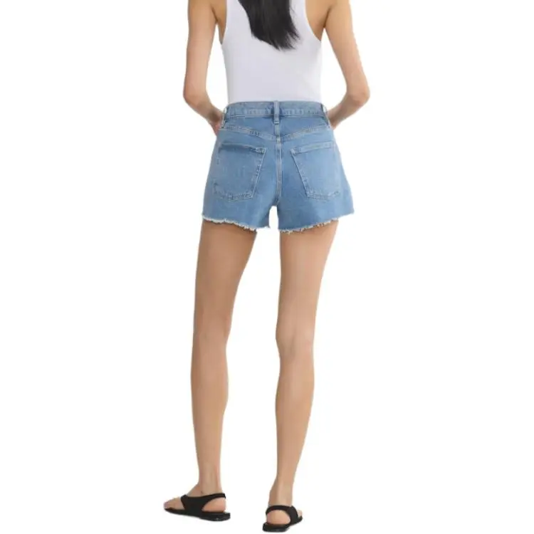 ARITZIA SS25 Denim Forum Jodie Curve fit Hi rise Mini Denim Short Denim Shorts Women's-2