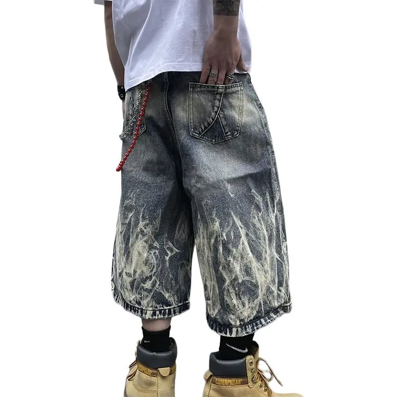 CORNILOT Denim Shorts Unisex Blue-2