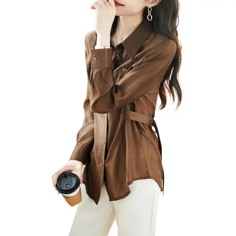 XWI Shirts Women's Coffee-3