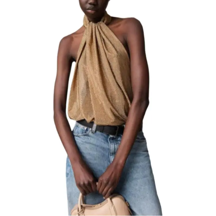 Stella McCartney Crystal embellished Silk Top-3