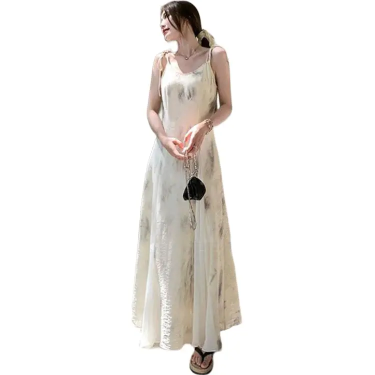 GOSO Slip Dresses Women's Image Color-4