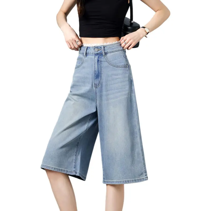 Weixi Jeans Women's Jade Sea Blue-6