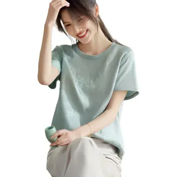 XWI T Shirts Women's Lake Green
