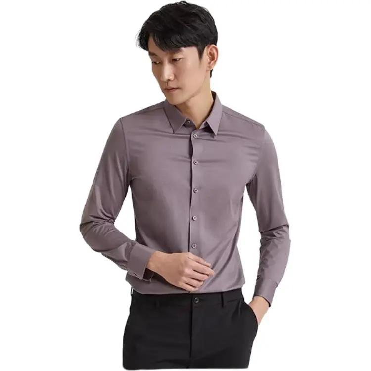 DEGRE ZERO Shirts Men Taro Purple-1