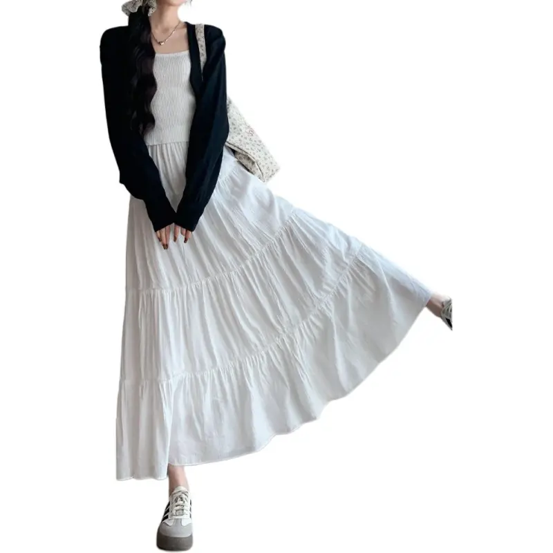 Hao Zhilang Casual Long Skirts Women's-1