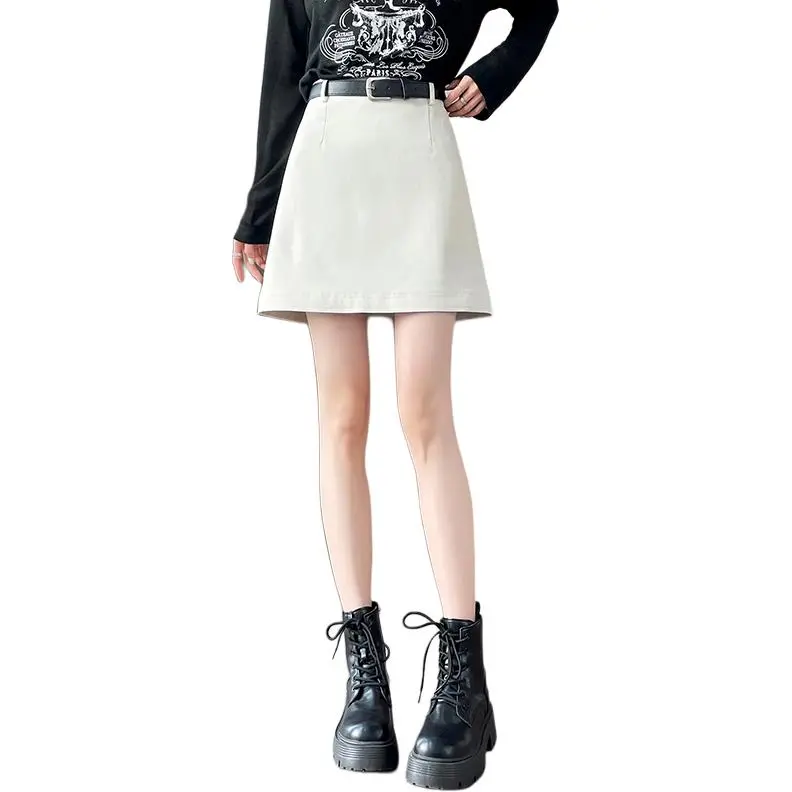 Mu Xiao Xin Casual Short Skirts Women's-11