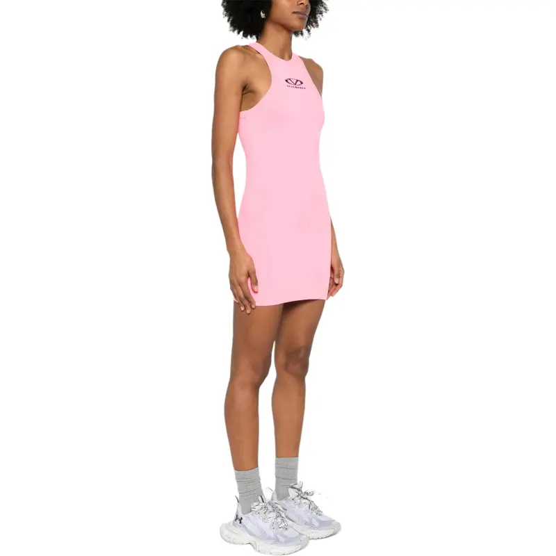 Vetements Logo print Mini Dress-3