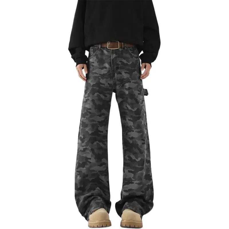 TINA GIA Jeans Unisex Camouflage-1