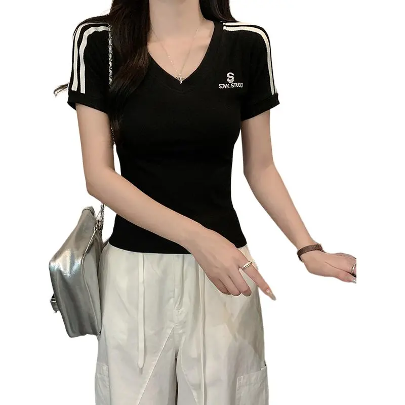 Mu Xiao Xin T Shirt Women's Black-3