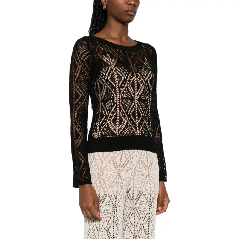 LIU·JO Crochet knit Top-3