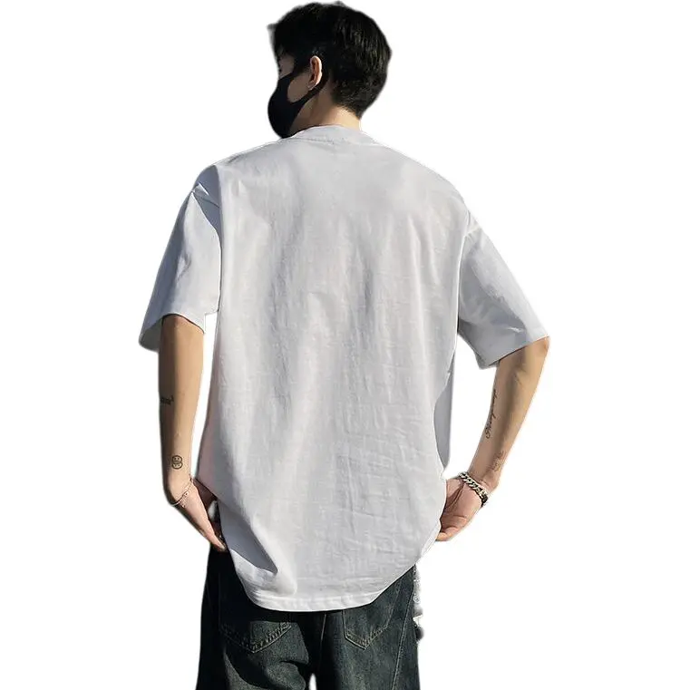 WELTER EXPERIMENT Minimalist Style Basic T Shirt Unisex-4