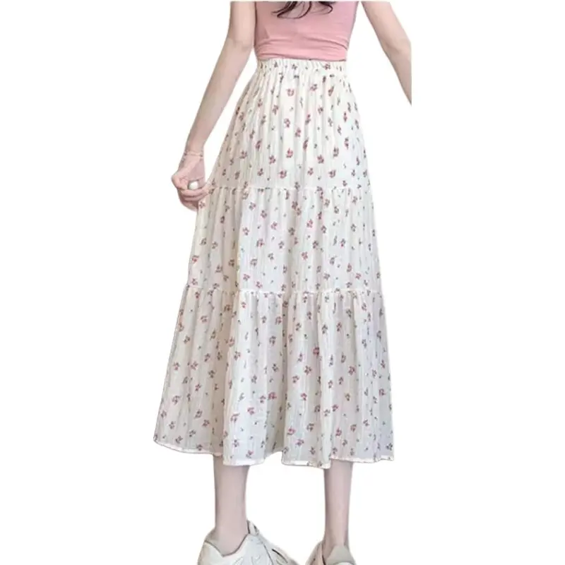Mu Xiao Xin Casual Long Skirt Women's-6