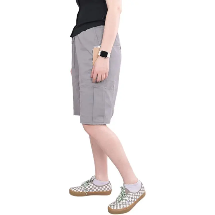 Vans Casual Shorts Men Gray-4