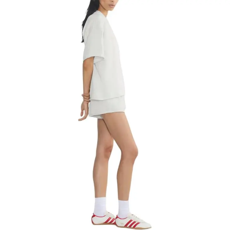 ARITZIA T Shirts Women's Heather Cloud White/Heather Cloud White-3