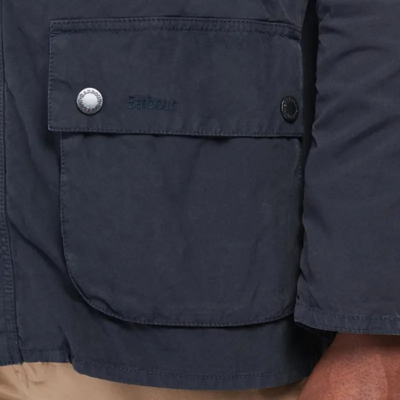 BARBOUR FW23 Jackets Coats Unisex Navy Blue-3