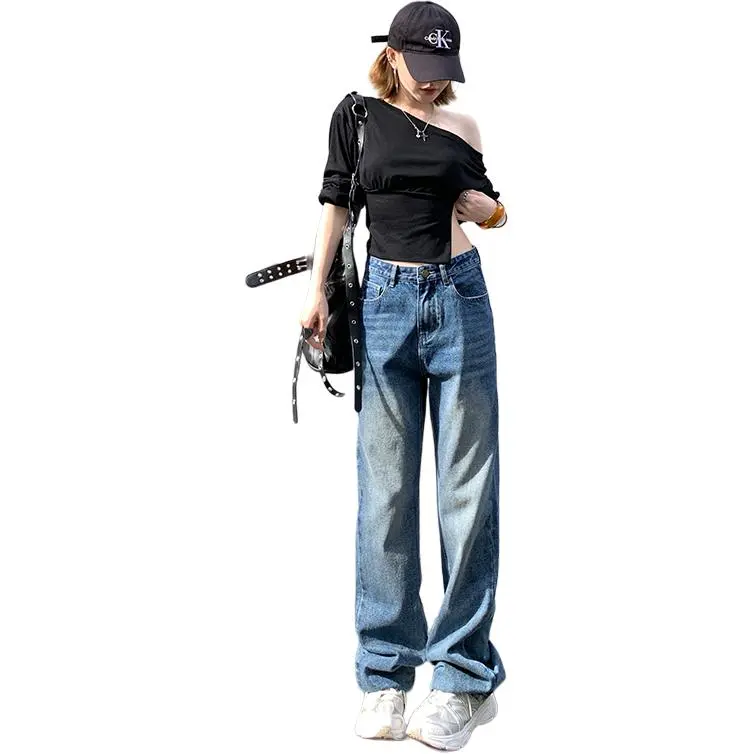 Kazakhstan Jeans Women's Dark Blue-2