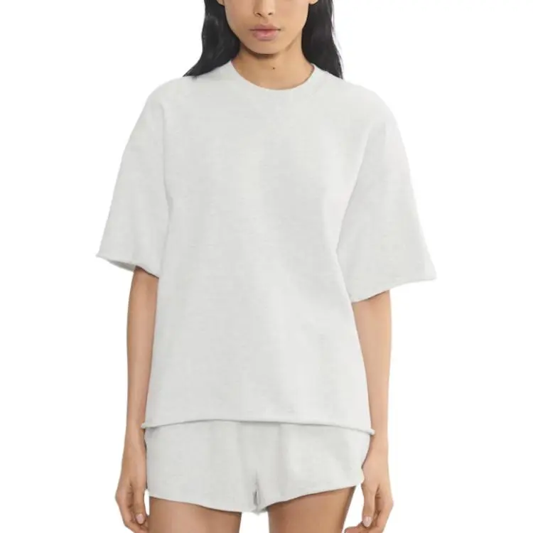 ARITZIA T Shirts Women's Heather Cloud White/Heather Cloud White-1