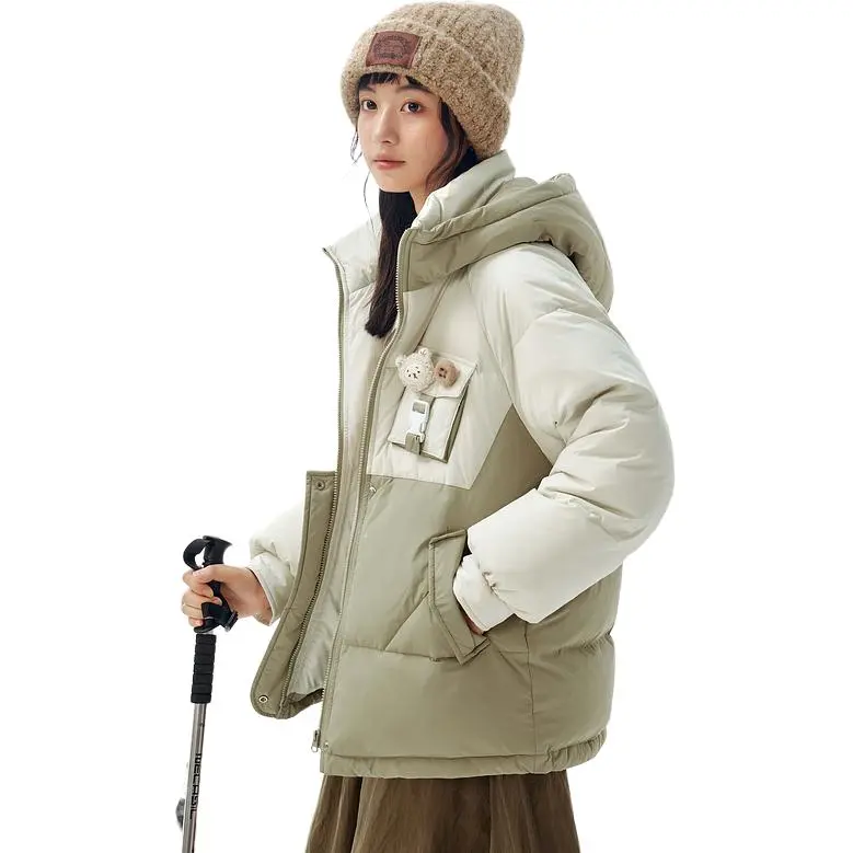 ZIHAN Down Jacket Women's Beige-1