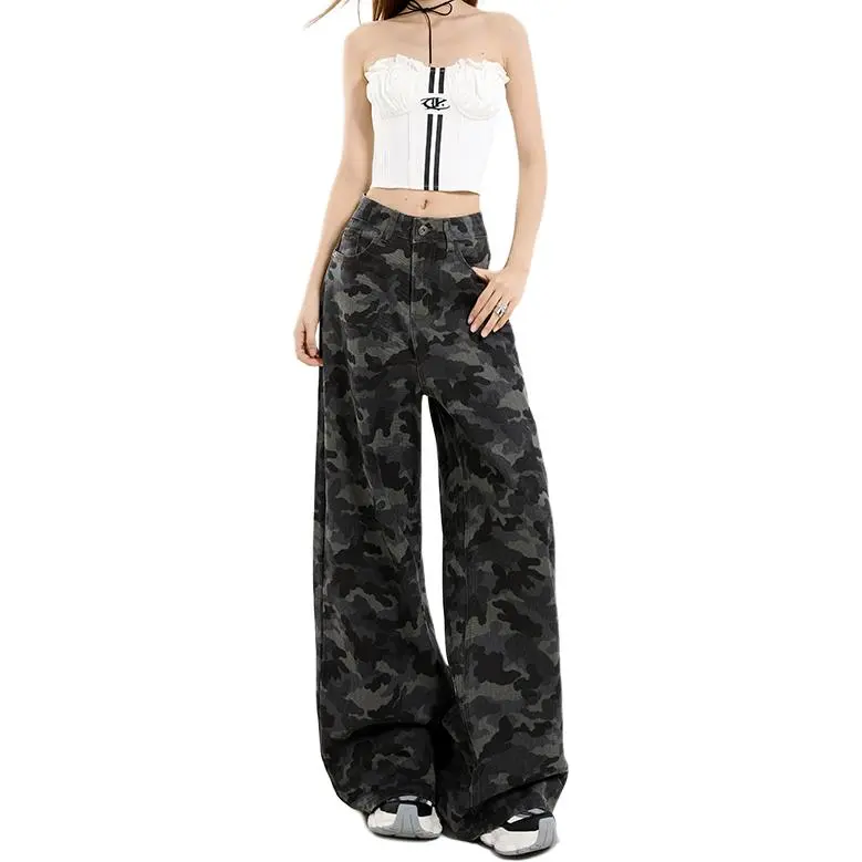 Kazakhstan Jeans Women's Camouflage-2