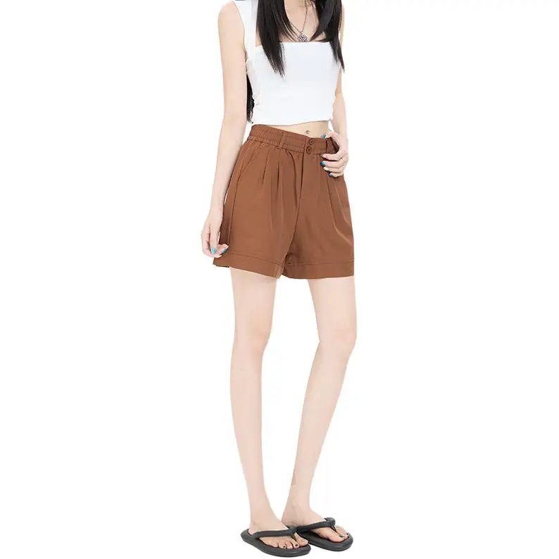 Kazakhstan Casual Shorts Women's-2